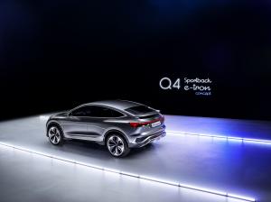 Audi Q4 Sportback e-tron Concept 2020 года 